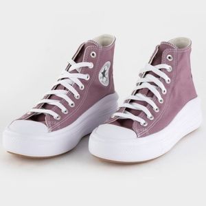 NIB Converse Platform Hightop Smoke Realm Purple Sneakers Women Size 8.5